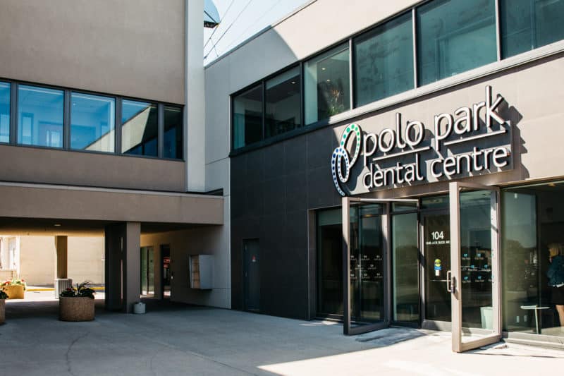 Inside polo park dental